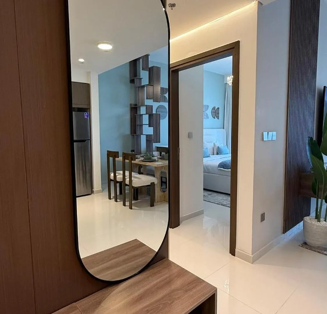 Seaside Elegance 1Br At Emaar Beachfront Dubai Appartamento