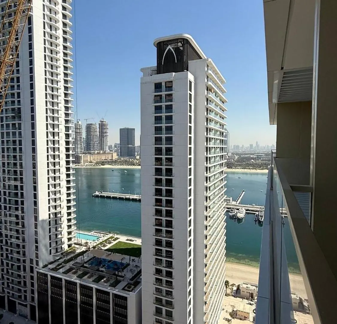 Appartamento Seaside Elegance 1Br At Emaar Beachfront Dubai Emirati Arabi Uniti