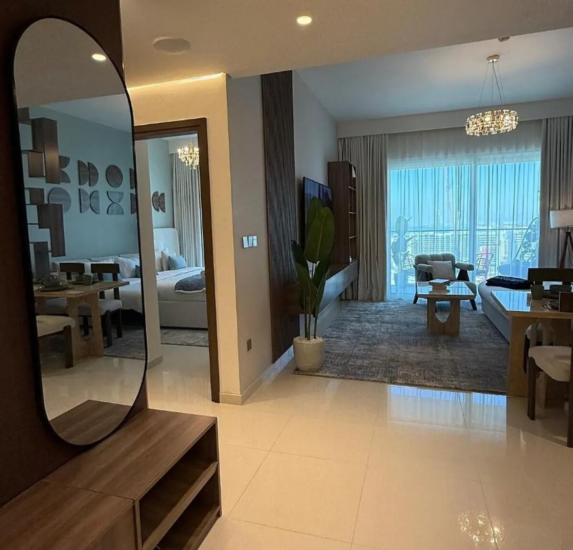 Seaside Elegance 1Br At Emaar Beachfront Dubai Emirati Arabi Uniti