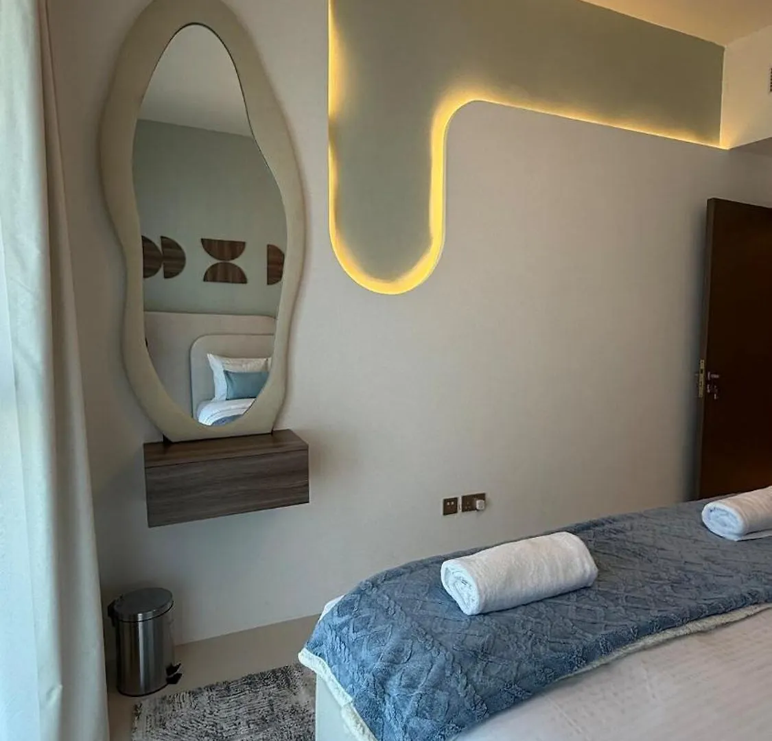 Seaside Elegance 1Br At Emaar Beachfront Dubaj